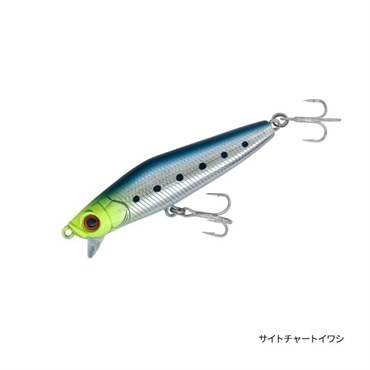 DRIFT SEEKER 72S【リップ付きシンキングペンシル/ソルトルアー】(72S-サイトチャートイワシ)